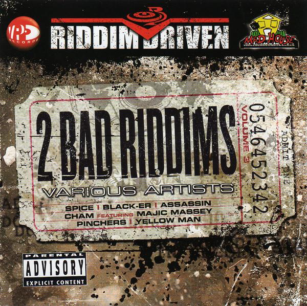 CD VARIOUS - 2 Bad Riddims Volume 3 VPMHCD23422 VP Records 2006 US Reggae, Ska & Dub Used
CD VARIOUS - 2 Bad Riddims Volume 3 VPMHCD23422 VP Records 2006 US Reggae, Ska & Dub Used
