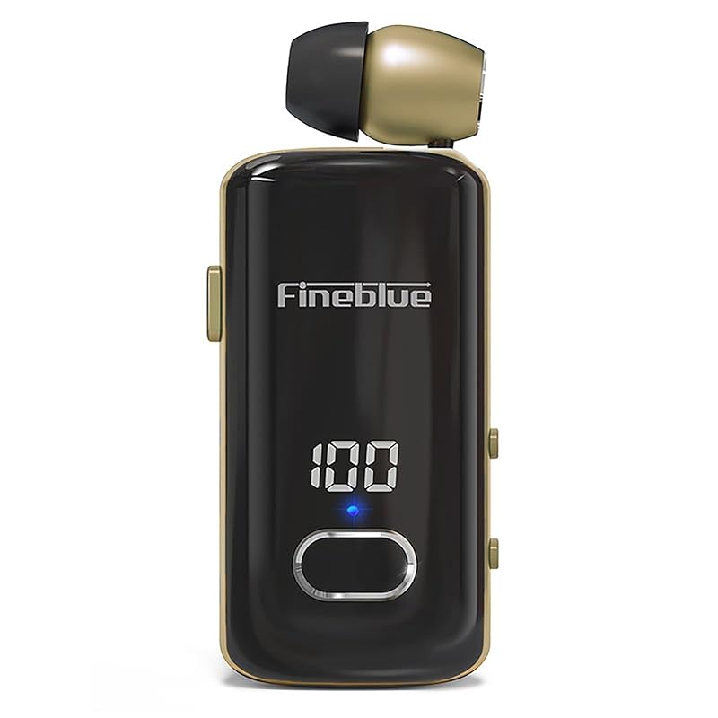 Docooler Clip-on stereo headphones, digital display fast charging, portable single headset headphones earphones in-ear business Earphones, clip-on
Docooler Clip-on stereo headphones, digital display fast charging, portable single headset headphones earphones in-ear business Earphones, clip-on