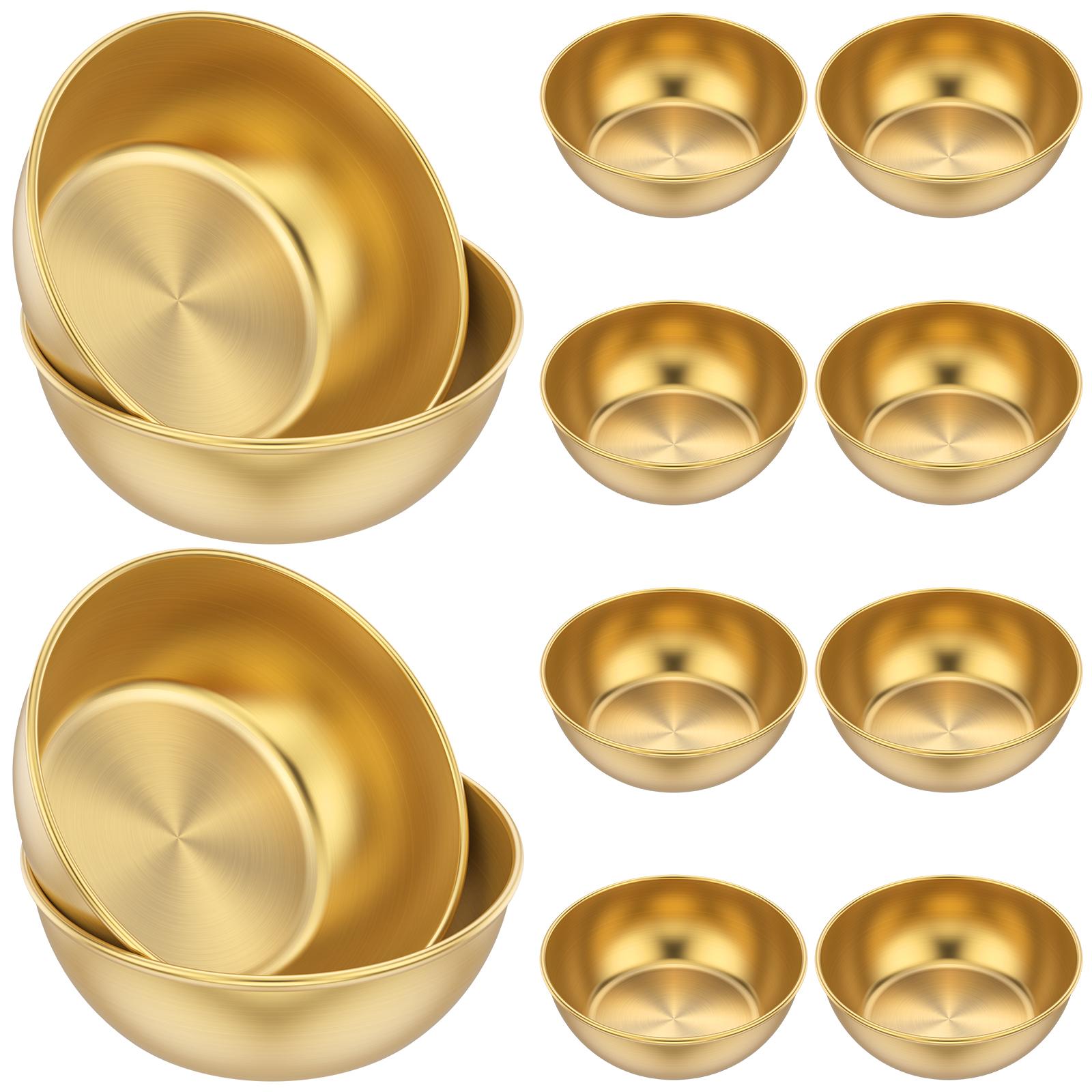 12 Pack 3.2 Inches Stainless Steel Dipping Bowl Small Bowl for Dip Soy Sauce Condiment Appetizer Sauce Cup for Multiple Uses золотий
12 Pack 3.2 Inches Stainless Steel Dipping Bowl Small Bowl for Dip Soy Sauce Condiment Appetizer Sauce Cup for Multiple Uses золотий