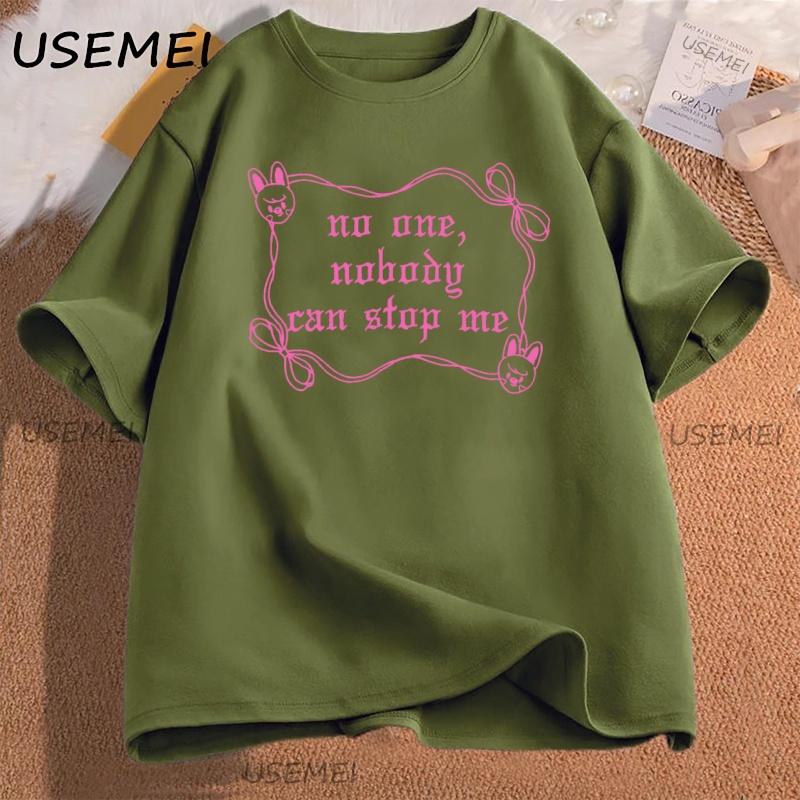 No One Nobody Can Stop Me Tshirt Women Men Crewneck Short Sleeve Cotton Tshirt Y2k Clothes Casaul Loose Soft Tees Clothing 4XL
No One Nobody Can Stop Me Tshirt Women Men Crewneck Short Sleeve Cotton Tshirt Y2k Clothes Casaul Loose Soft Tees Clothing 4XL