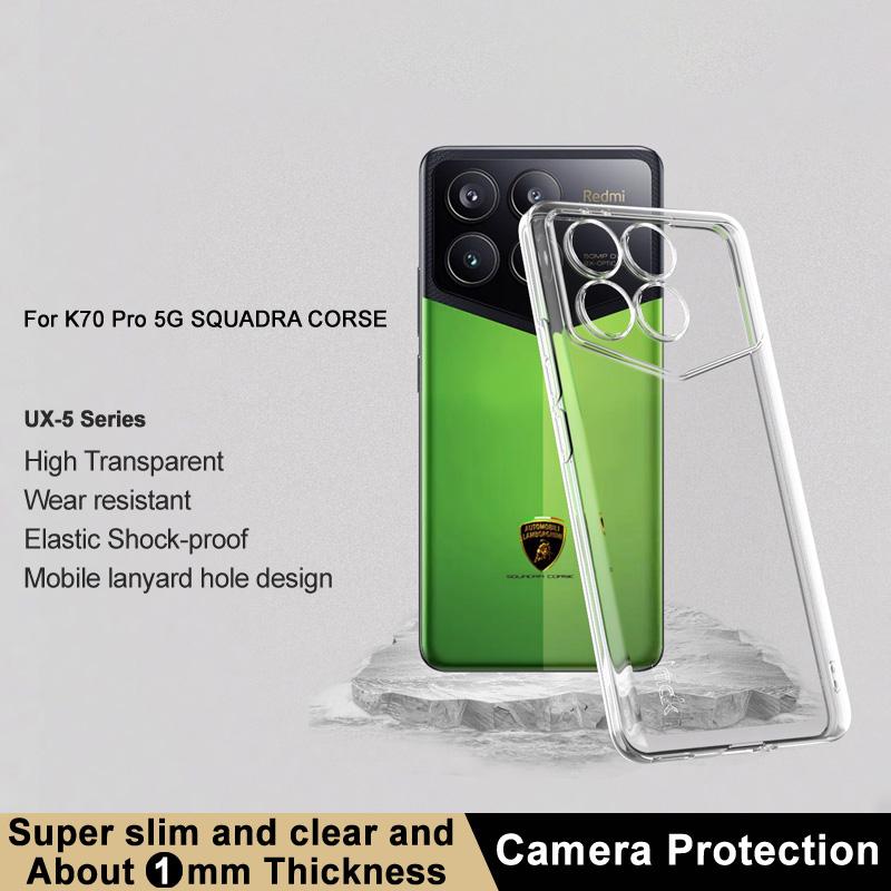 IMAK UX-5 Series For Xiaomi Redmi K70 Pro Champion Edition Case TPU Slim Phone Cover Protector A
IMAK UX-5 Series For Xiaomi Redmi K70 Pro Champion Edition Case TPU Slim Phone Cover Protector A