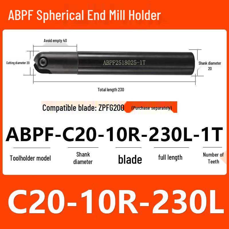 Aokewen Precision Ball End Milling Cutter Holder
Aokewen Precision Ball End Milling Cutter Holder