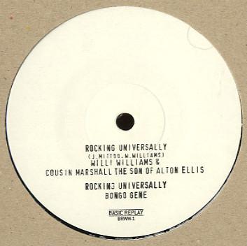 12inch Record WILLI WILLIAMS Rocking Universally BRWW1 Basic Replay 2004 Germany Reggae Ska Dub Used
12inch Record WILLI WILLIAMS Rocking Universally BRWW1 Basic Replay 2004 Germany Reggae Ska Dub Used