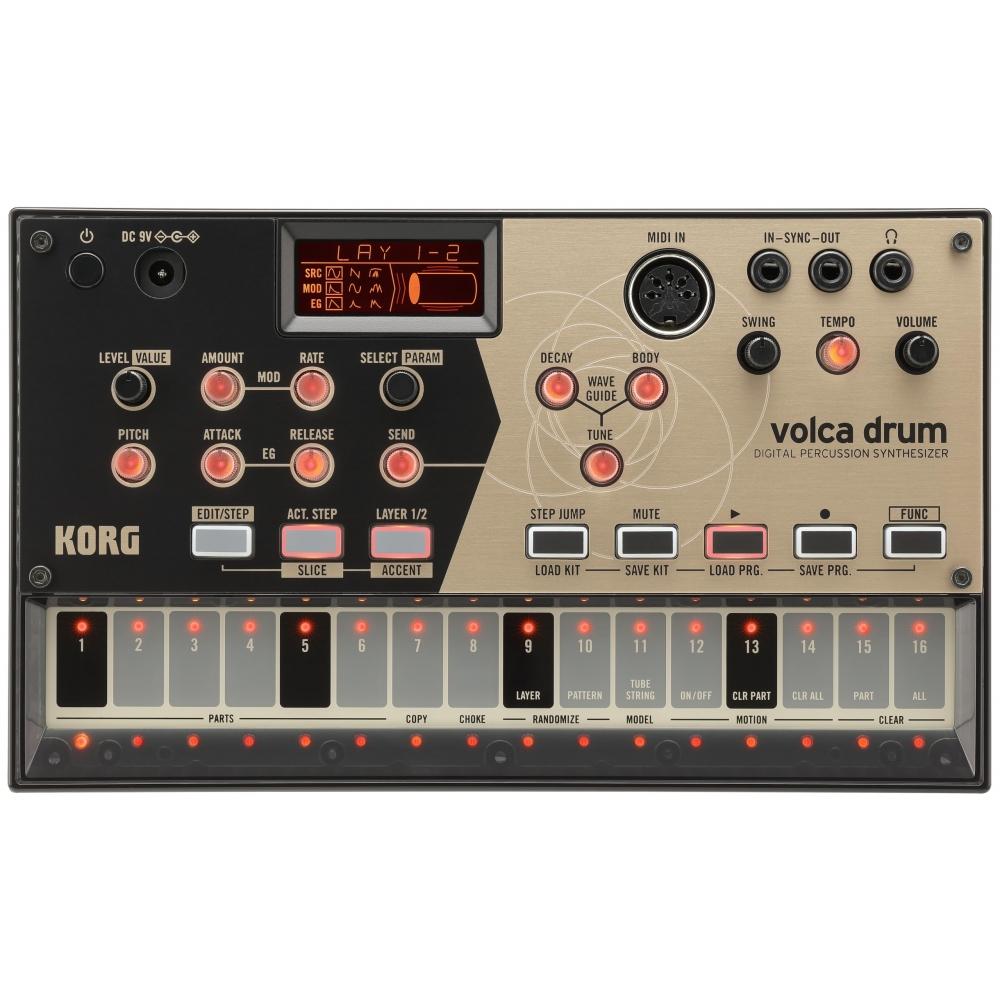 KORG volca drum KORG Digital Percussion instrument synsystem Ритм-компьютер Динамик со встроенными наушниками в наличии
KORG volca drum KORG Digital Percussion instrument synsystem Ритм-компьютер Динамик со встроенными наушниками в наличии