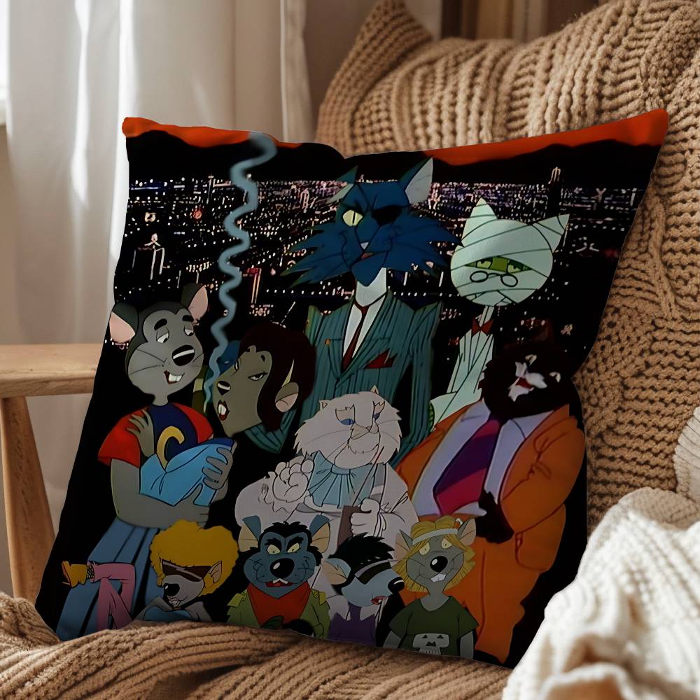 Adult comedy Cat City pillow cover living room sofa cushion cover bedroom room bed pillow cover home decoration 45x45 cm
Adult comedy Cat City pillow cover living room sofa cushion cover bedroom room bed pillow cover home decoration 45x45 cm