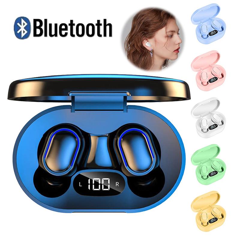 Bluetooth-гарнитура TWS Беспроводная гарнитура Наушники громкой связи Twin Earbuds 5,0 Стерео наушники для мобильных игр
Bluetooth-гарнитура TWS Беспроводная гарнитура Наушники громкой связи Twin Earbuds 5,0 Стерео наушники для мобильных игр