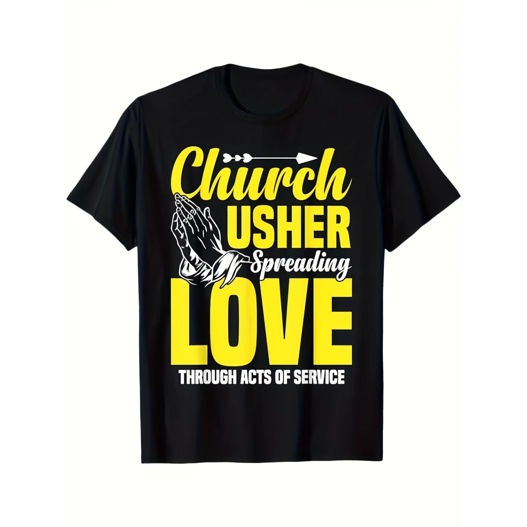 Men s & Women s Church Usher T-Shirt - Heavyweight 100% Cotton Christian Ministry Apparel with Prayer Hands & Church Usher Spreading Love Design XXL чорний
Men s & Women s Church Usher T-Shirt - Heavyweight 100% Cotton Christian Ministry Apparel with Prayer Hands & Church Usher Spreading Love Design XXL чорний