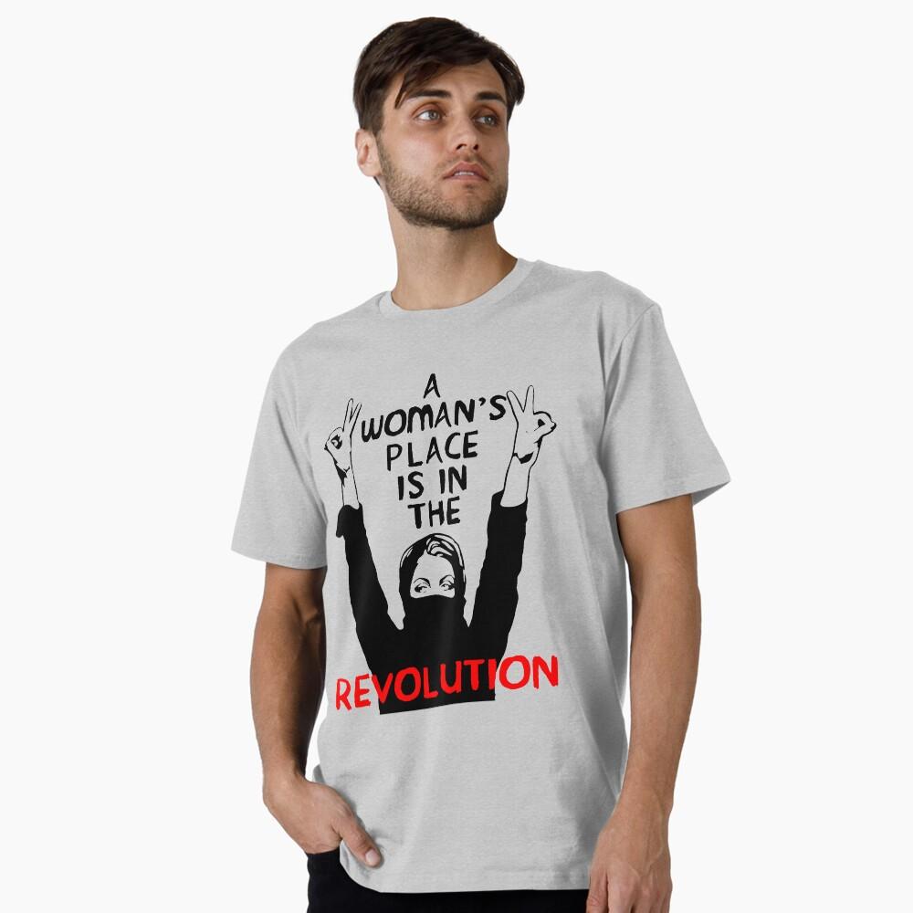 A Womans Place Is in The Revolution A Casual Tshirt Luxury Brand Top for Men and Women S
A Womans Place Is in The Revolution A Casual Tshirt Luxury Brand Top for Men and Women S