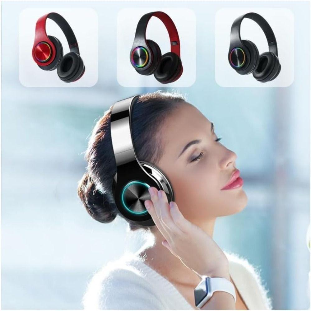 С микрофоном Bluetooth-гарнитура Красочные легкие наушники Модная игровая гарнитура для дома
С микрофоном Bluetooth-гарнитура Красочные легкие наушники Модная игровая гарнитура для дома