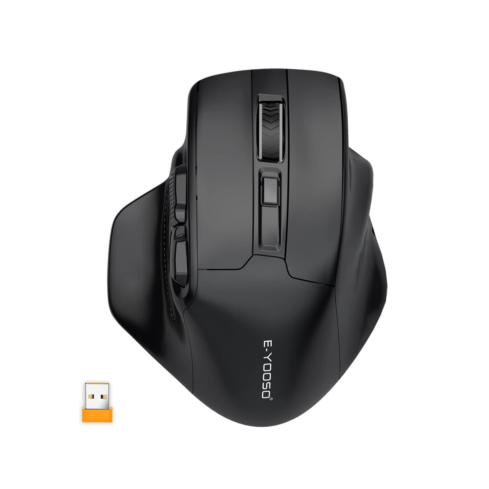 E-YOOSO X-31 2.4G Wireless Mouse 5-Level Adjustable 4800 DPI ,Auto Sleep and Low Battery Warning Mouse for Home Office Gaming
E-YOOSO X-31 2.4G Wireless Mouse 5-Level Adjustable 4800 DPI ,Auto Sleep and Low Battery Warning Mouse for Home Office Gaming