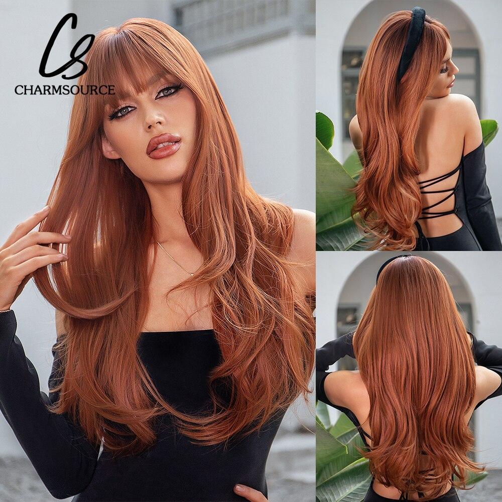 Довгі хвилясті перуки Ombre Black to Blonde для жінок Перука з чубчиком Щоденна вечірка Косплей Термостійка натуральна пов язка
Довгі хвилясті перуки Ombre Black to Blonde для жінок Перука з чубчиком Щоденна вечірка Косплей Термостійка натуральна пов язка