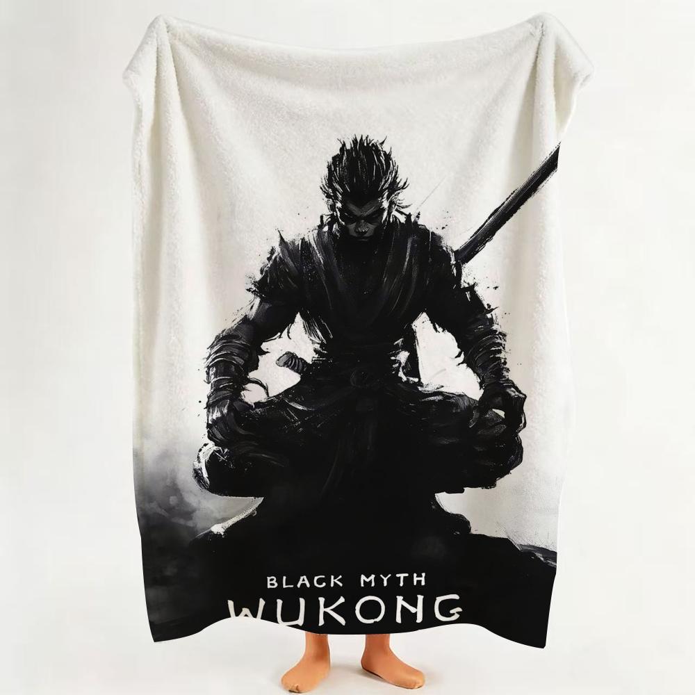 Game B Black M Myth W Wukong Throw Flannel Throw Blanket Suitable for Sofa Living Room Bedroom 75cmx90cm
Game B Black M Myth W Wukong Throw Flannel Throw Blanket Suitable for Sofa Living Room Bedroom 75cmx90cm