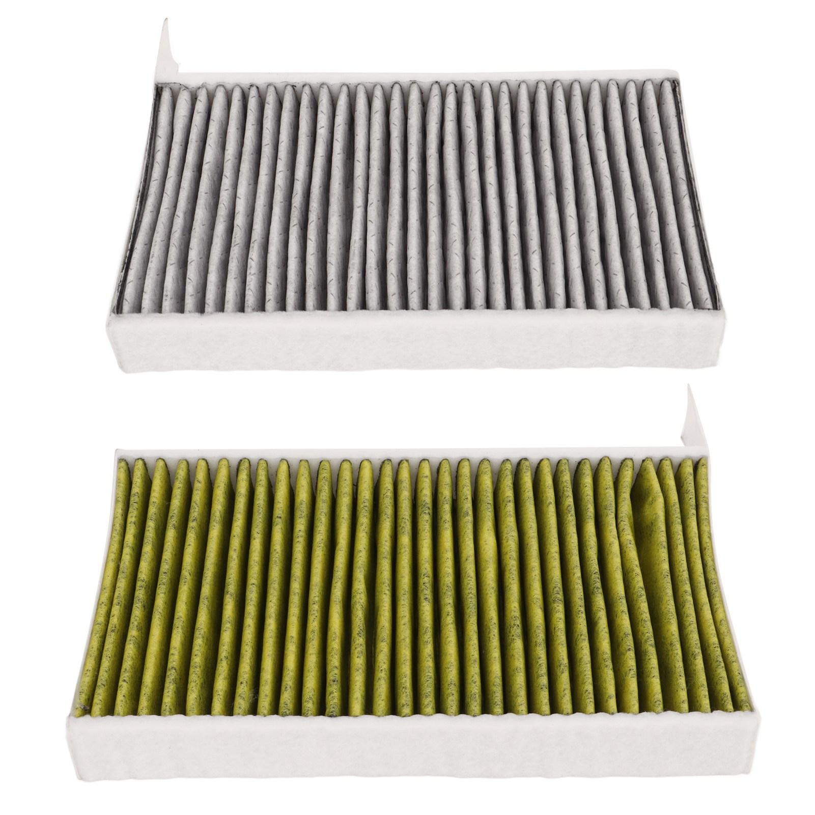 2 ШТ. Салонный воздушный фильтр 110768100A Сильная фильтрация Фильтр кондиционера Замена для Tesla