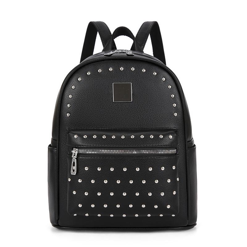 Женский рюкзак с заклепками, кожаная женская однотонная дорожная сумка чёрный
Женский рюкзак с заклепками, кожаная женская однотонная дорожная сумка чёрный