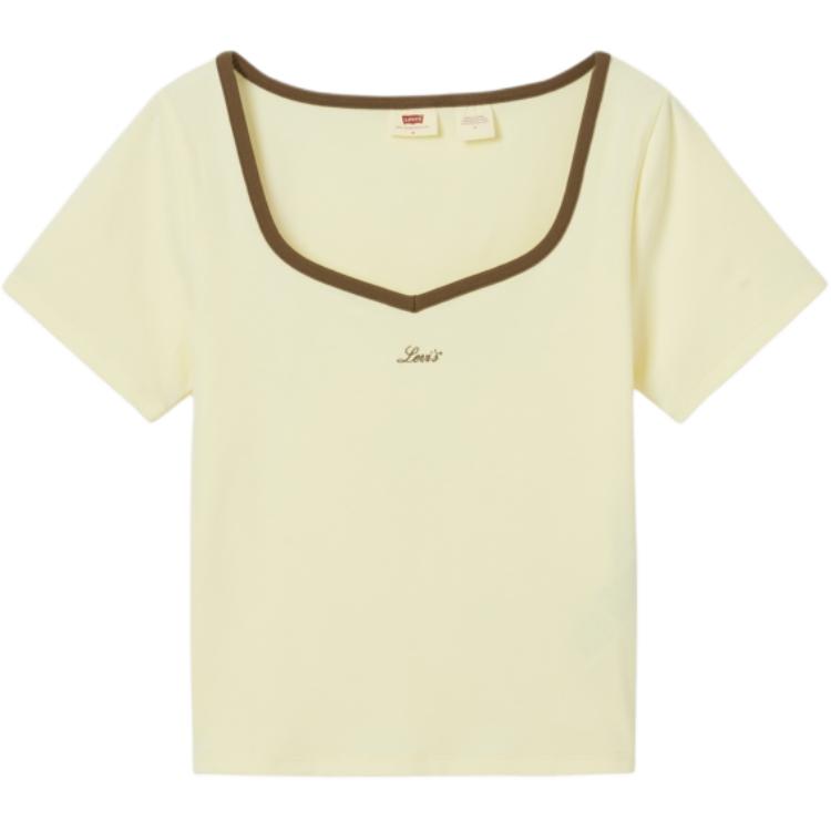 Levis Color Block Slim Fit Knit Casual Short Sleeve T-Shirt Women Tops 003SM-0000 L
Levis Color Block Slim Fit Knit Casual Short Sleeve T-Shirt Women Tops 003SM-0000 L