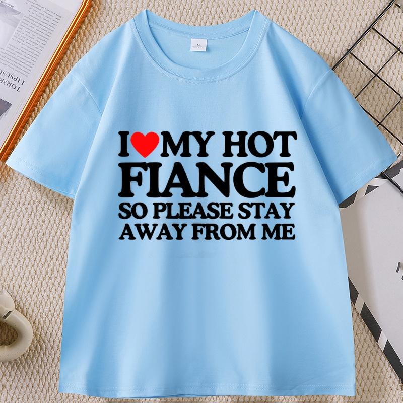 I Love My Fiance TShirt I Love My Hot Girlfriend T Shirt Valentines Day Clothes Boyfriend Short Sleeve Tshirts Cotton Short 4XL
I Love My Fiance TShirt I Love My Hot Girlfriend T Shirt Valentines Day Clothes Boyfriend Short Sleeve Tshirts Cotton Short 4XL