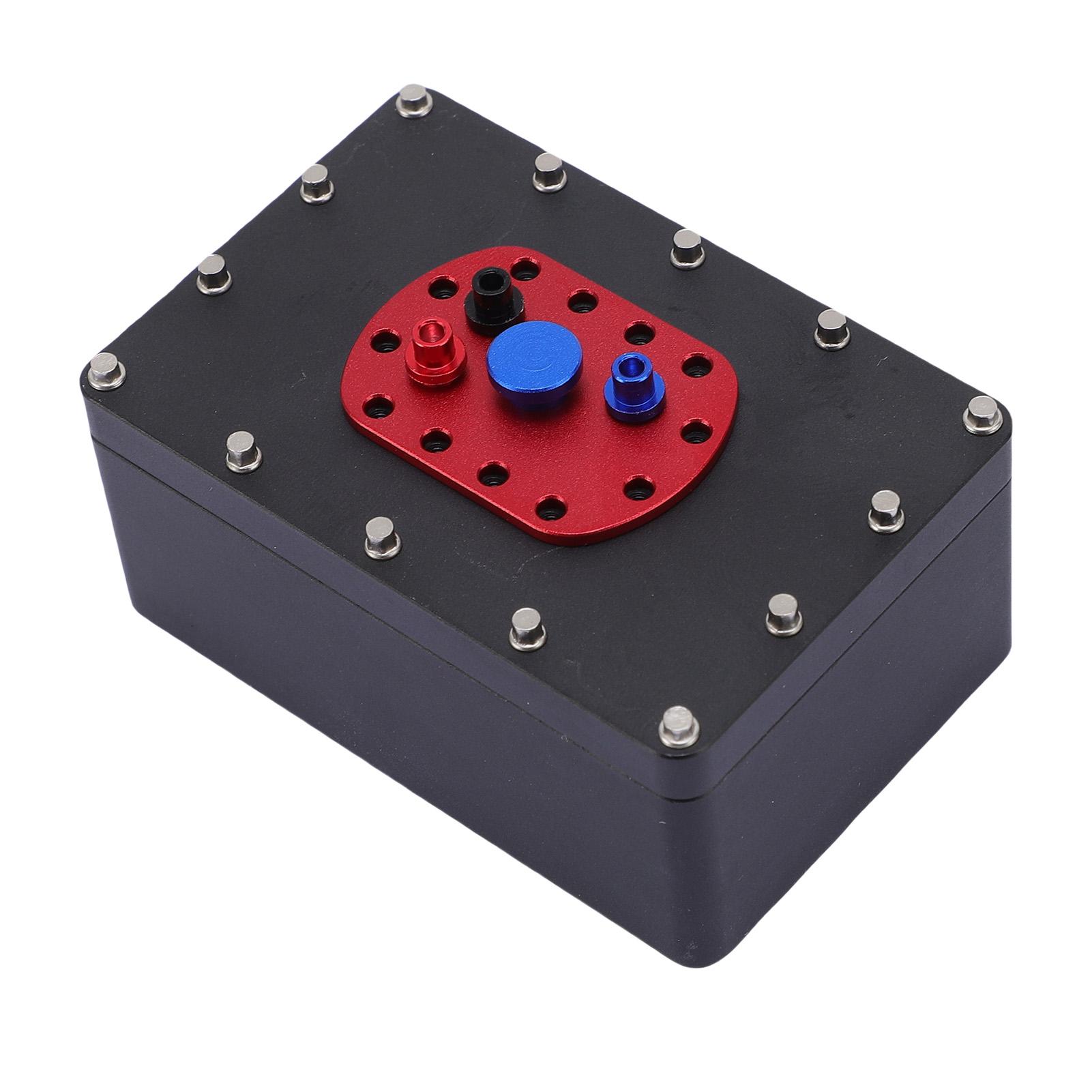 RC Crawler Receiver Box Aluminium Alloy Detachable Calibration Valve 1/10 1/8 Scale RC Fuel Cell Receiver Box
RC Crawler Receiver Box Aluminium Alloy Detachable Calibration Valve 1/10 1/8 Scale RC Fuel Cell Receiver Box