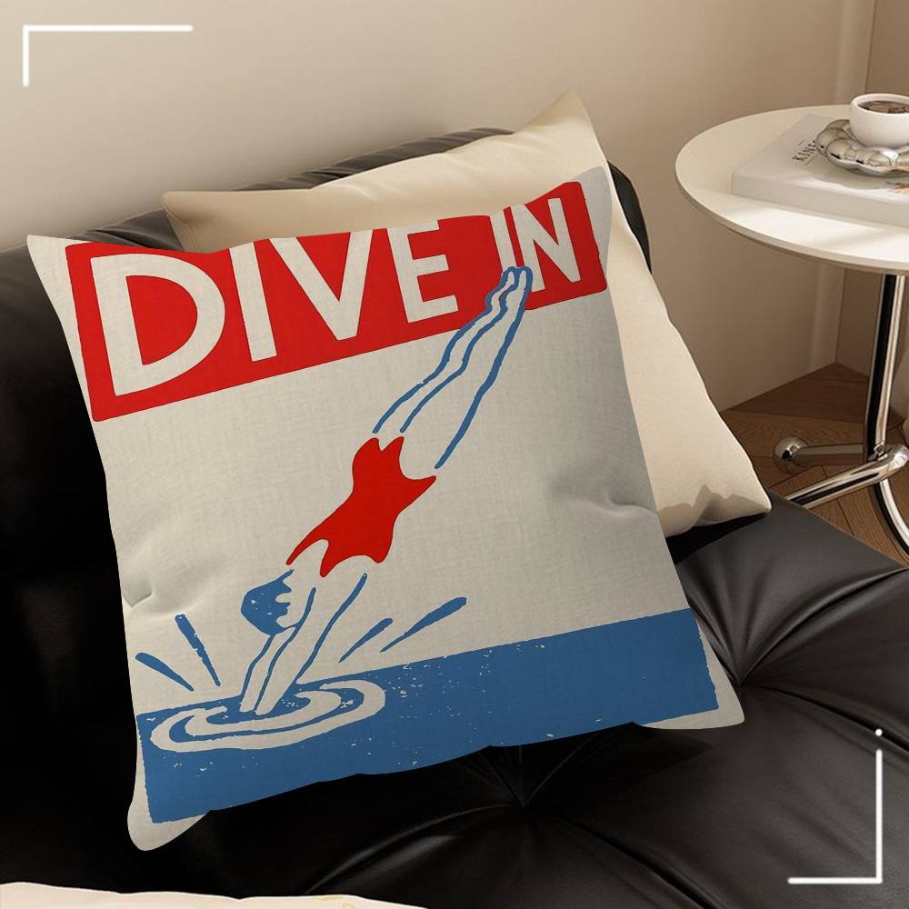 Vintage Swimming Style Diving Personalized Pillow Cover Kids Bedroom Wild Party Decor Pillowcase Kid Birthday Shower Gift 30x30 cm
Vintage Swimming Style Diving Personalized Pillow Cover Kids Bedroom Wild Party Decor Pillowcase Kid Birthday Shower Gift 30x30 cm
