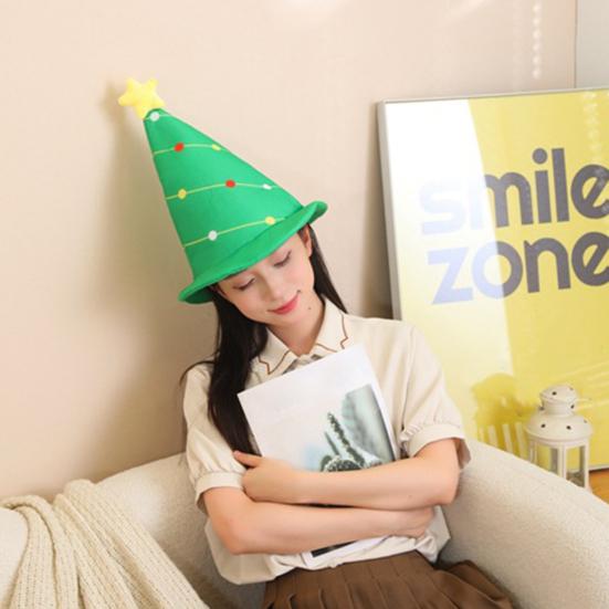 Yousheng Christmas Tree Hat Decorated Festive Holiday Decor Cute Colorful Xmas Tree Shape Gift for Friends Photo Props Role Play Christmas Tree
Yousheng Christmas Tree Hat Decorated Festive Holiday Decor Cute Colorful Xmas Tree Shape Gift for Friends Photo Props Role Play Christmas Tree