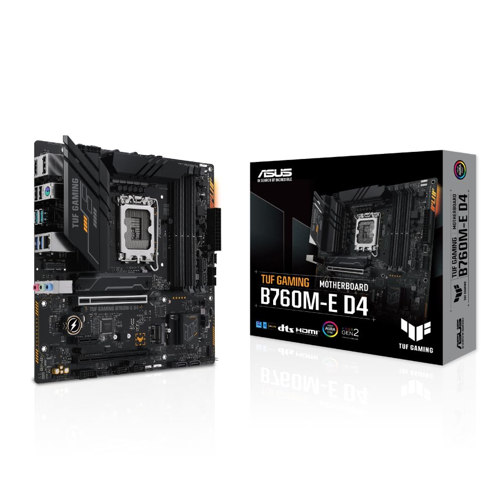 ASUS TUF GAMING D4 Intel покоління CPU сумісний LGA1700 B760 DDR4 mATX авторизований дистриб ютор продукту B760M-E 14th/13th/12th материнська плата/домашній
ASUS TUF GAMING D4 Intel покоління CPU сумісний LGA1700 B760 DDR4 mATX авторизований дистриб ютор продукту B760M-E 14th/13th/12th материнська плата/домашній