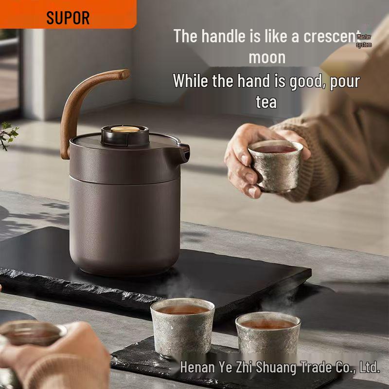 Supor Tealiang 316L Stainless Steel Insulated Kettle for Brewing Tea and Hot Water 1000 ML
Supor Tealiang 316L Stainless Steel Insulated Kettle for Brewing Tea and Hot Water 1000 ML
