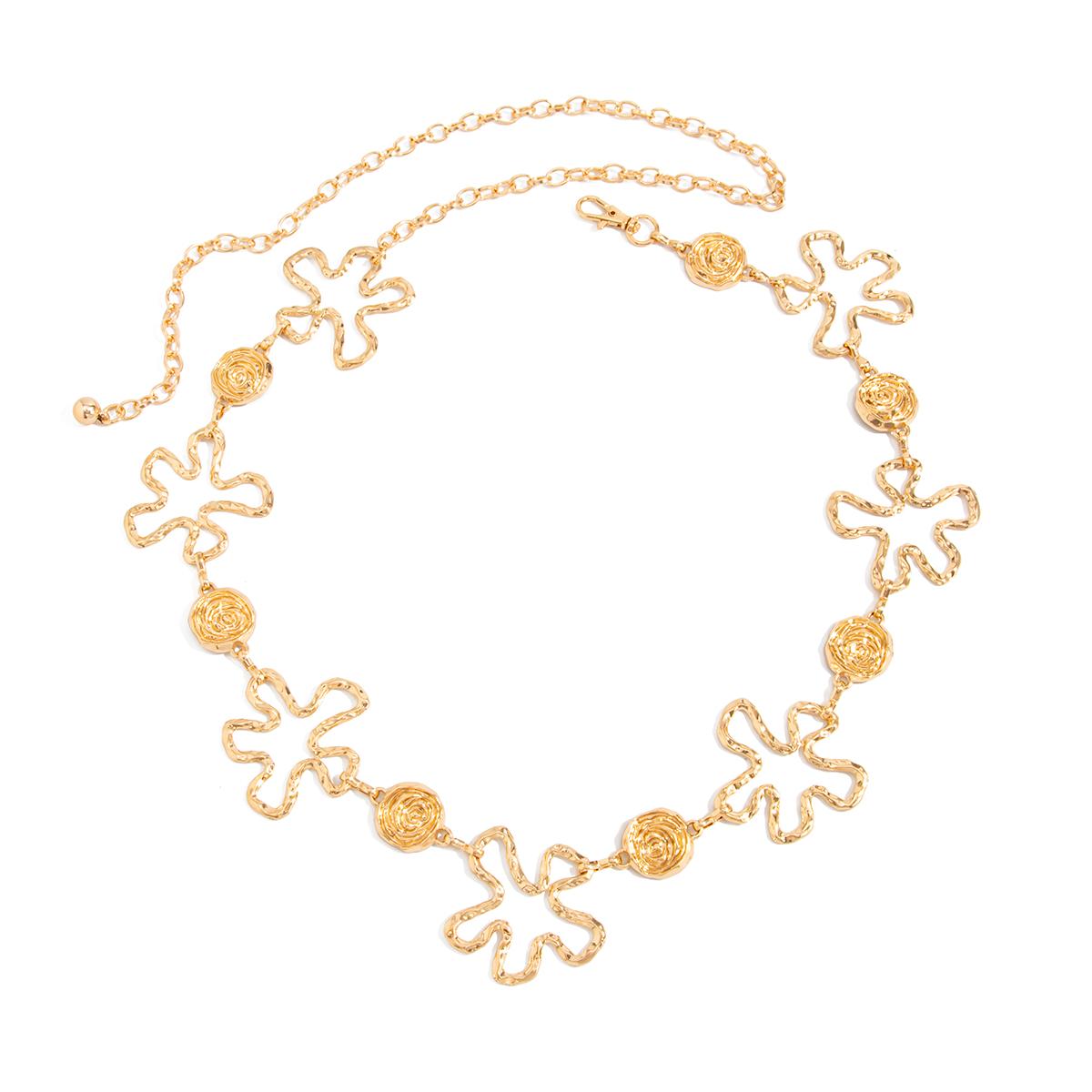 Ingemark Trendy Exquisite Hollow Flower Waist Belly Belt Women Summer Bikinis Gold Color Chain Vacation Body Jewelry Accessories
Ingemark Trendy Exquisite Hollow Flower Waist Belly Belt Women Summer Bikinis Gold Color Chain Vacation Body Jewelry Accessories