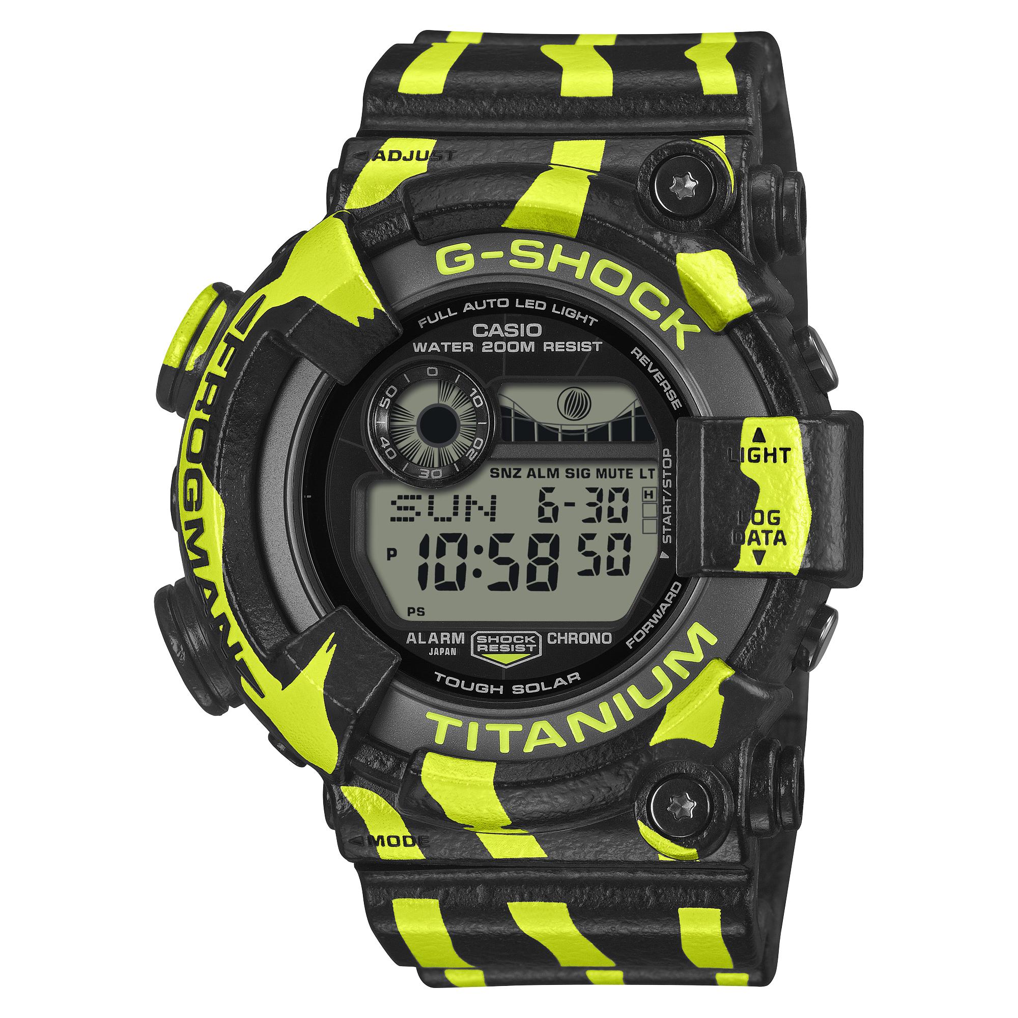 Чоловічий кварцовий годинник Casio з полімерним корпусом, водозахистом 200 м, ударостійкий, з будильником GW-8200TPF-1 чорний
Чоловічий кварцовий годинник Casio з полімерним корпусом, водозахистом 200 м, ударостійкий, з будильником GW-8200TPF-1 чорний