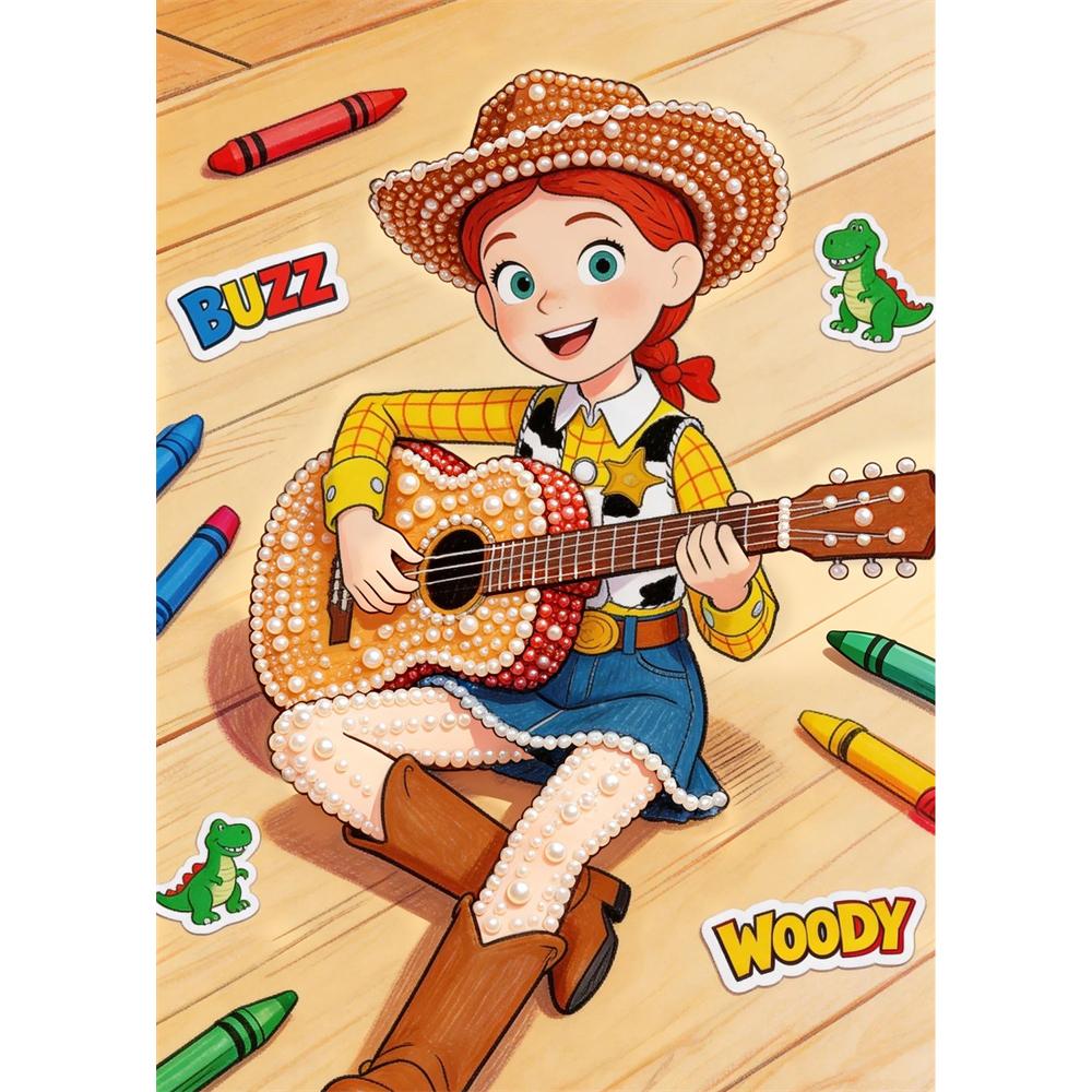 Disney Pearl Painting Toy Story Trish for Beginners and Adults, DIY Pearl Diamond Art Painting Kit for Home Wall Decor Gifts 30x40
Disney Pearl Painting Toy Story Trish for Beginners and Adults, DIY Pearl Diamond Art Painting Kit for Home Wall Decor Gifts 30x40