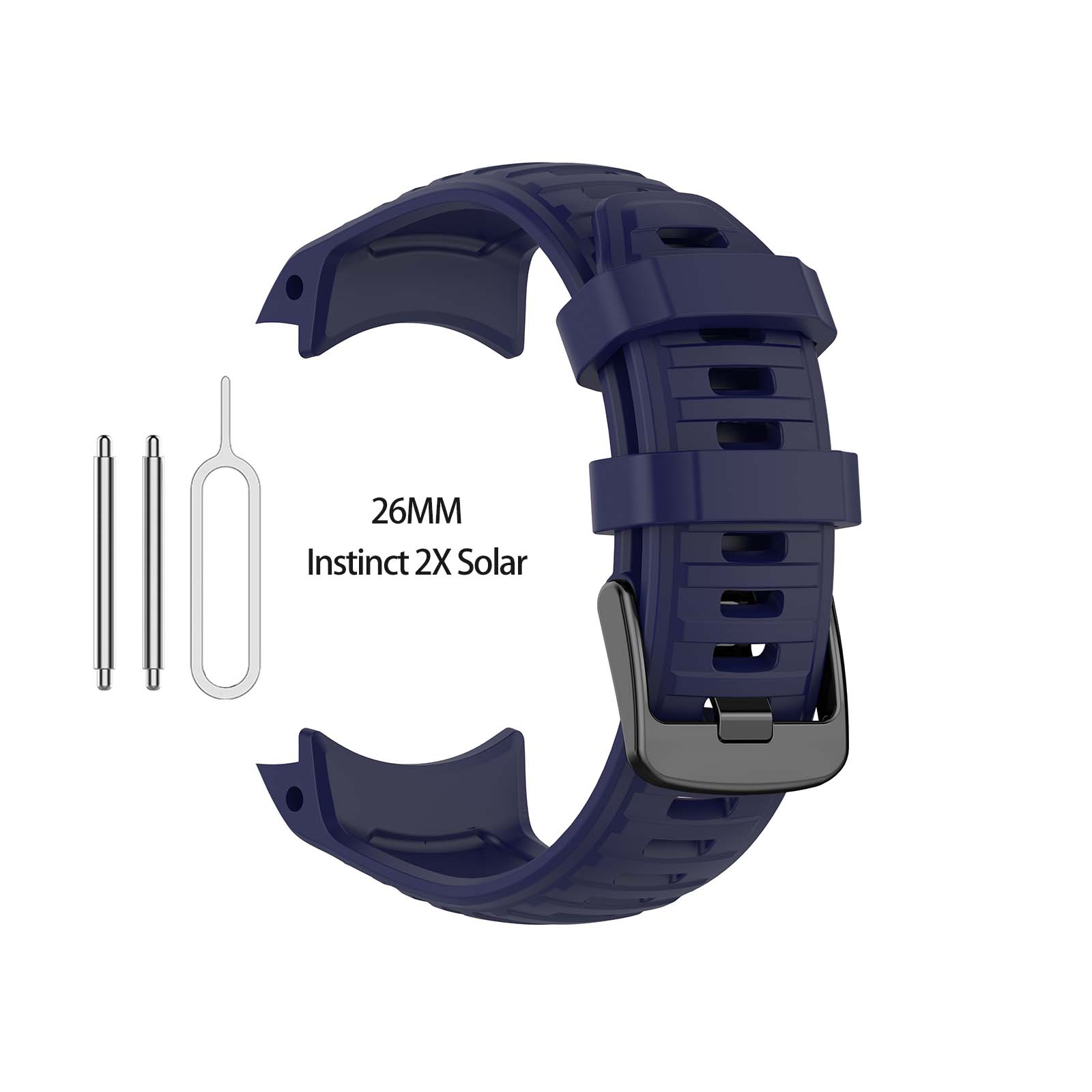Підходить для Garmin Garming instinct 2 2S 2x Силіконовий ремінець зі швидким зняттям 20/22/26 мм Розумний спортивний ремінець Підходить для чоловіків та жінок
Підходить для Garmin Garming instinct 2 2S 2x Силіконовий ремінець зі швидким зняттям 20/22/26 мм Розумний спортивний ремінець Підходить для чоловіків та жінок