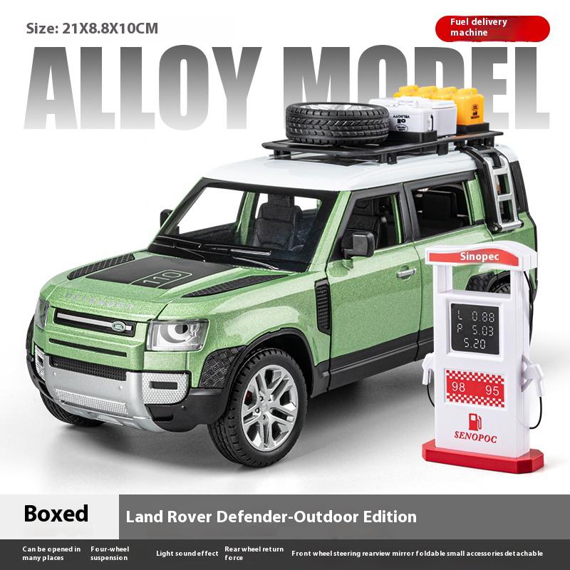 1:24 Land Rover Defender SUV Off Road Vehicle Alloy Diecast Sound & Light Car Model Collection Ornaments Toys With Children Gift зелений
1:24 Land Rover Defender SUV Off Road Vehicle Alloy Diecast Sound & Light Car Model Collection Ornaments Toys With Children Gift зелений