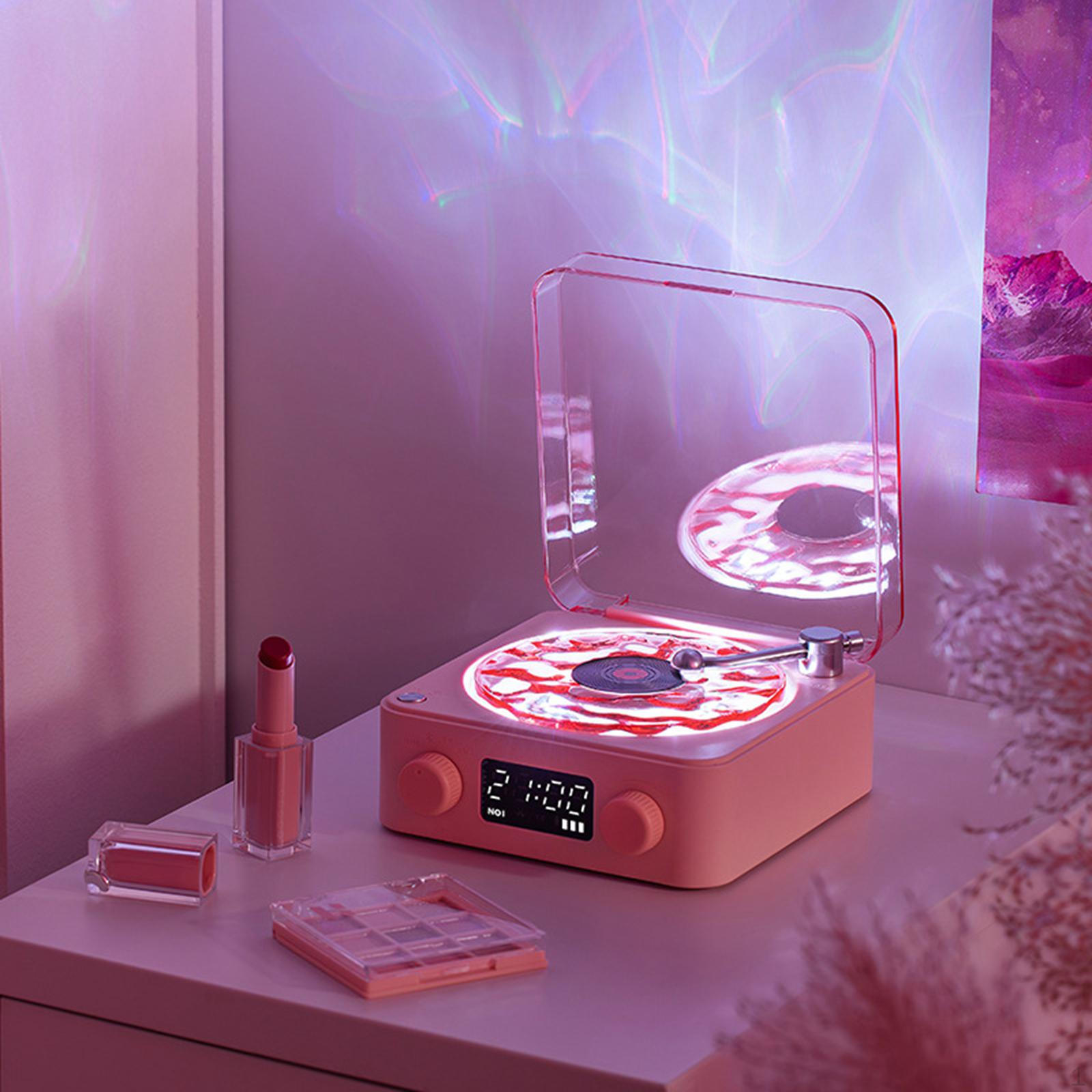 Виниловый проигрыватель настольных часов RGB с эффектом проекционной лампы для подарков друзьям
Виниловый проигрыватель настольных часов RGB с эффектом проекционной лампы для подарков друзьям