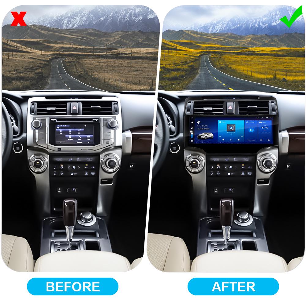 Compatible Android Navigation System for Toyota 4Runner: Upgrade to New Central Control Large Screen 4GB RAM + 64GB ROM
Compatible Android Navigation System for Toyota 4Runner: Upgrade to New Central Control Large Screen 4GB RAM + 64GB ROM