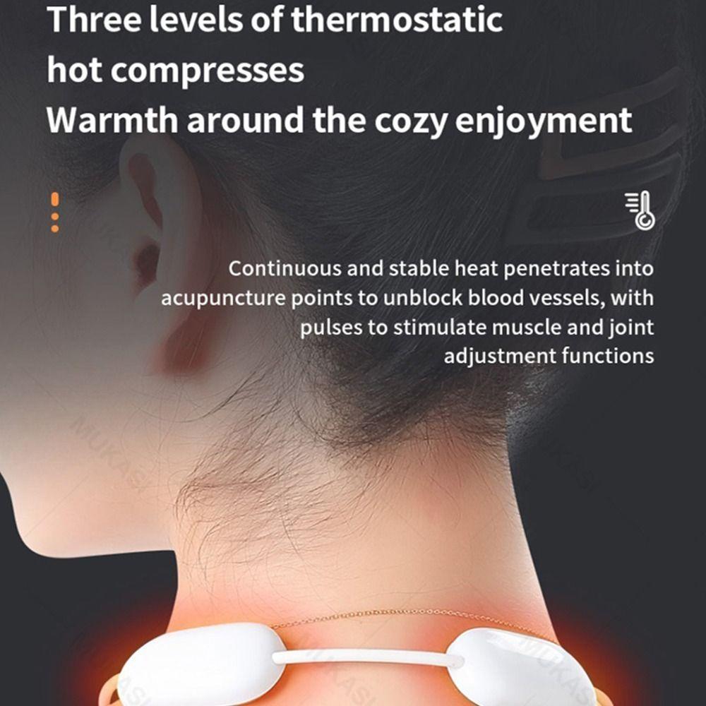 Электрические мышцы EMS Pulse Heat Низкочастотный массаж Подвесной массажер для шеи Обезболивание
Электрические мышцы EMS Pulse Heat Низкочастотный массаж Подвесной массажер для шеи Обезболивание