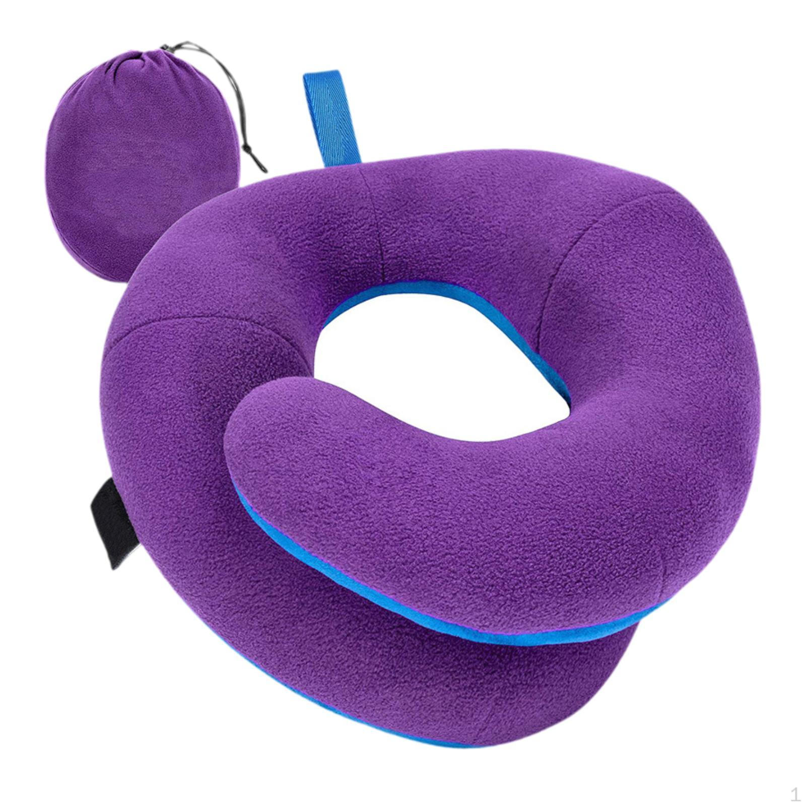 Airplane Travel Pillow Headrest U Shaped Ergonomic Comfortable Portable Neck with Storage Bag Фіолетовий
Airplane Travel Pillow Headrest U Shaped Ergonomic Comfortable Portable Neck with Storage Bag Фіолетовий
