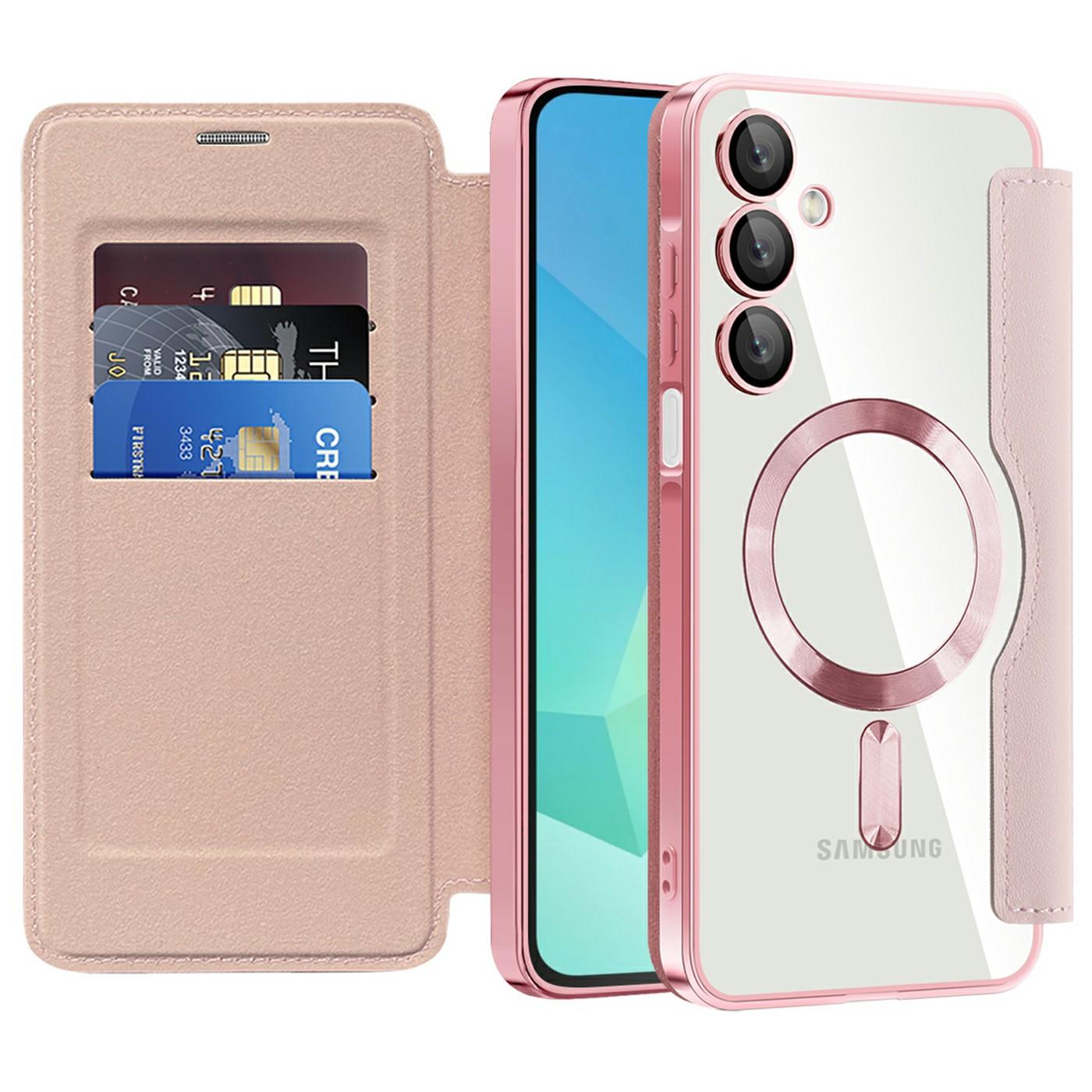For Samsung Galaxy A16 4G/5G Case Compatible with MagSafe Rhombus PU Leather Phone Cover Purple
For Samsung Galaxy A16 4G/5G Case Compatible with MagSafe Rhombus PU Leather Phone Cover Purple