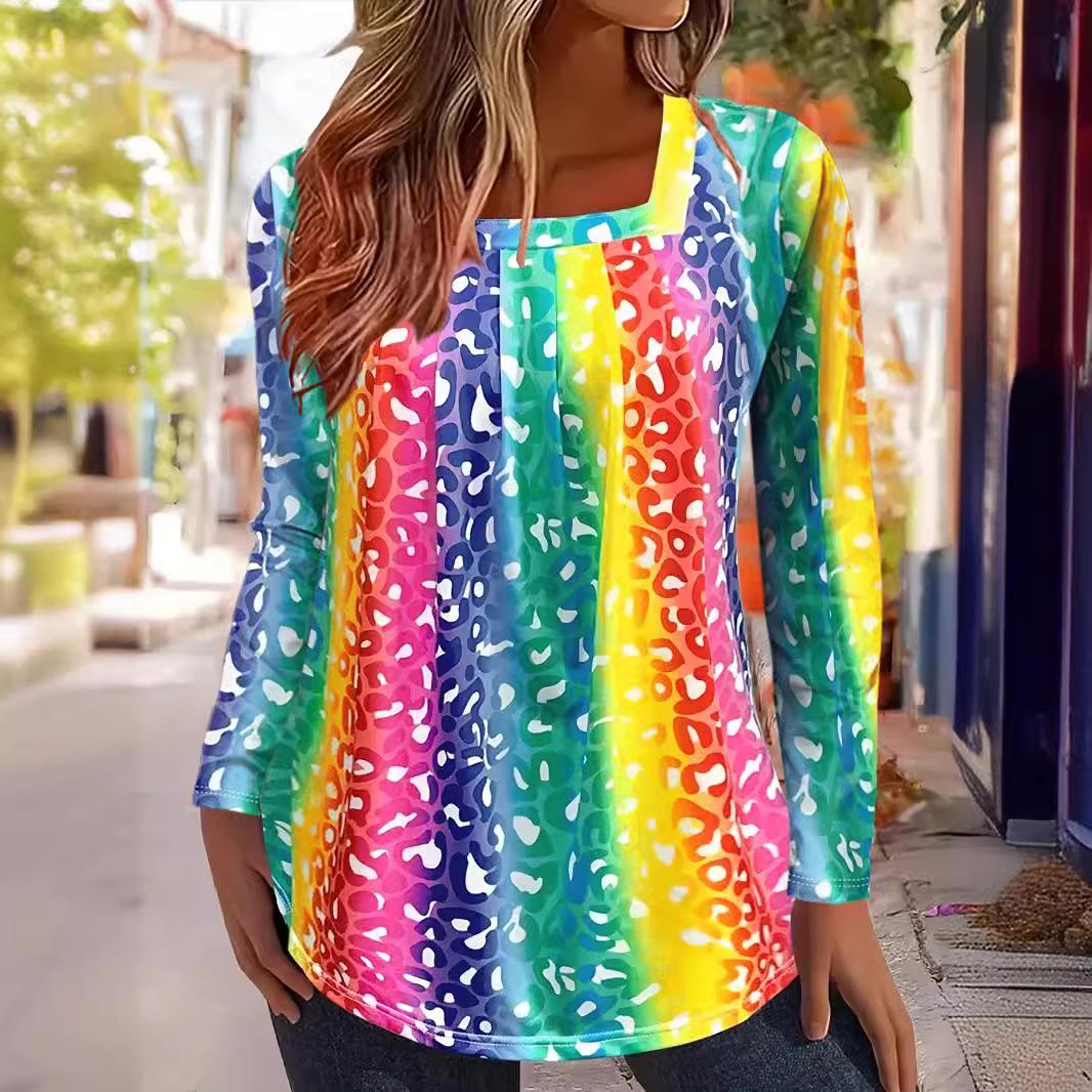 2024 European & American Autumn/Winter Dopamine Print Casual Long-Sleeve Top XL цветочные печати
2024 European & American Autumn/Winter Dopamine Print Casual Long-Sleeve Top XL цветочные печати