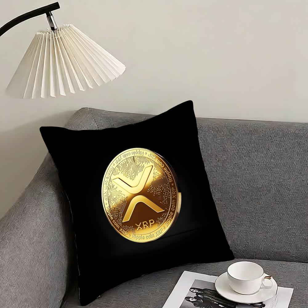 XXRP Cryptocurrency Luxury Cushion Cover Pillowcase Ultra Soft Skin Friendly Fabric Cloud Like Comfort Concealed Zipper 30x30cm
XXRP Cryptocurrency Luxury Cushion Cover Pillowcase Ultra Soft Skin Friendly Fabric Cloud Like Comfort Concealed Zipper 30x30cm