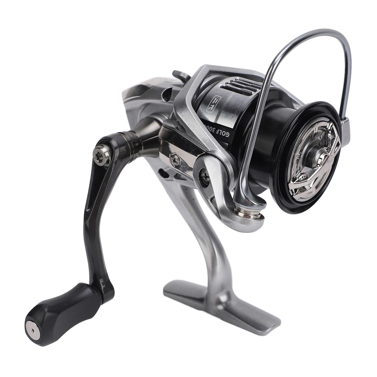 Спиннинговая рыболовная катушка Сила торможения Нержавеющая сталь Алюминий Защищенная от ржавчины Плавное ощущение в руке для
Спиннинговая рыболовная катушка Сила торможения Нержавеющая сталь Алюминий Защищенная от ржавчины Плавное ощущение в руке для