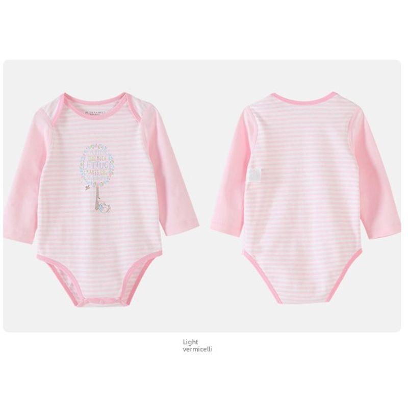 Peter Rabbit Baby Clothing for Boys and Girls, Spring and Autumn Pure Cotton Long-Sleeve Romper with Belly Protection, One-Piece Crawling Suit Light vermicelli 66 cm
Peter Rabbit Baby Clothing for Boys and Girls, Spring and Autumn Pure Cotton Long-Sleeve Romper with Belly Protection, One-Piece Crawling Suit Light vermicelli 66 cm