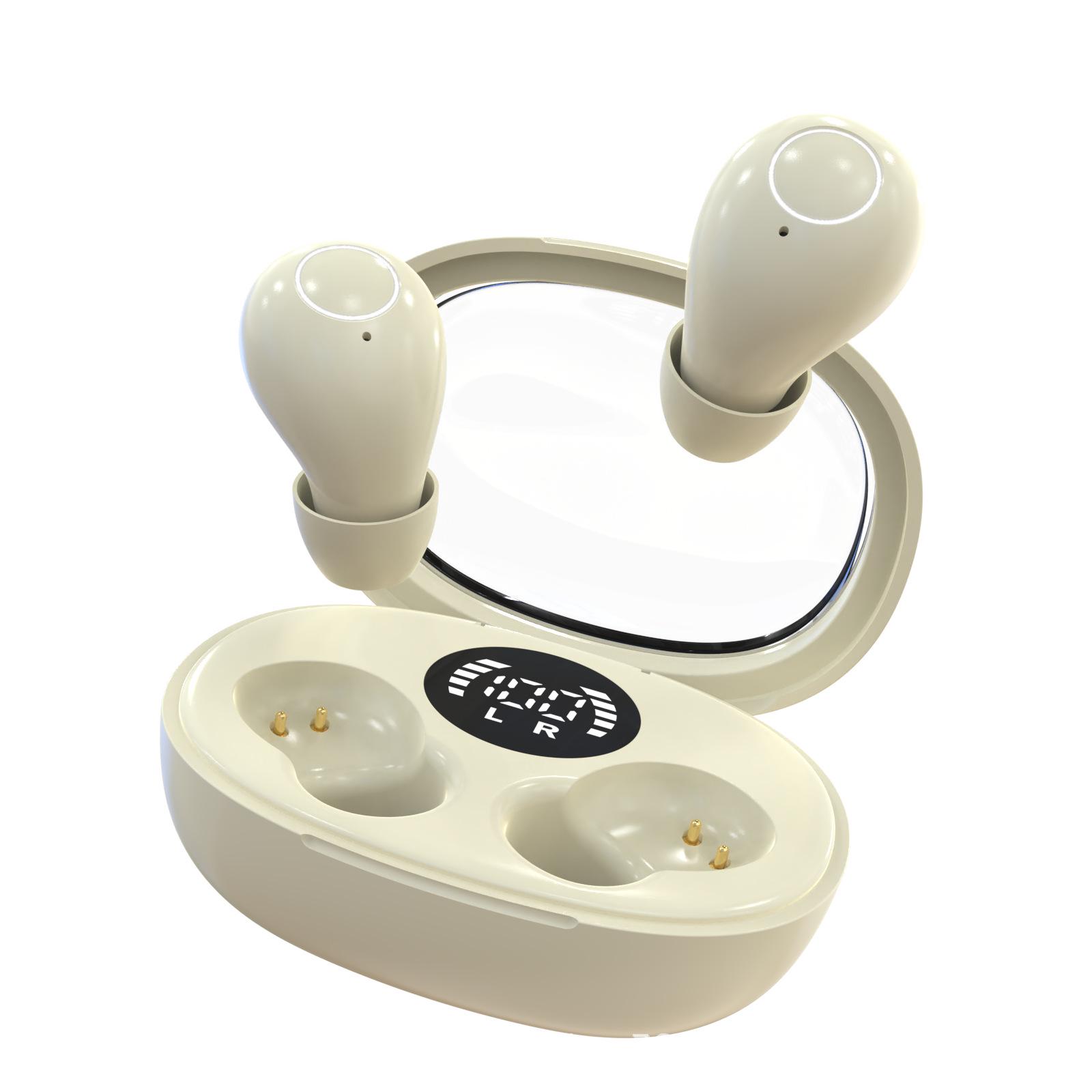 SK32 Ultra-Small Bluetooth In-ear Earbuds: Mini Sports Wireless with True Ultra-Long Battery Life for Sleep. бежевий
SK32 Ultra-Small Bluetooth In-ear Earbuds: Mini Sports Wireless with True Ultra-Long Battery Life for Sleep. бежевий