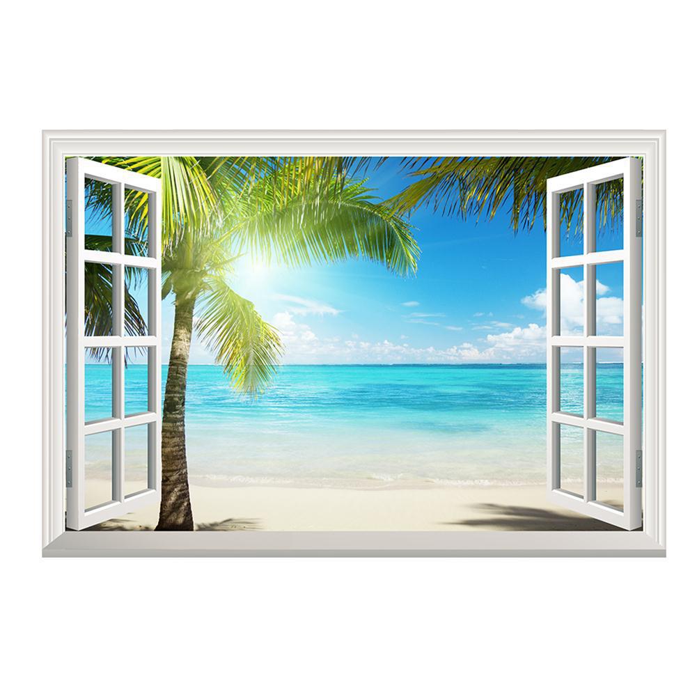 57*90 см 3D Пляжный Природный Пейзаж Ложное Окно Настенная Живопись Гостиная Спальня Съемная Наклейка На Стену Hoom Decor 1SET
57*90 см 3D Пляжный Природный Пейзаж Ложное Окно Настенная Живопись Гостиная Спальня Съемная Наклейка На Стену Hoom Decor 1SET