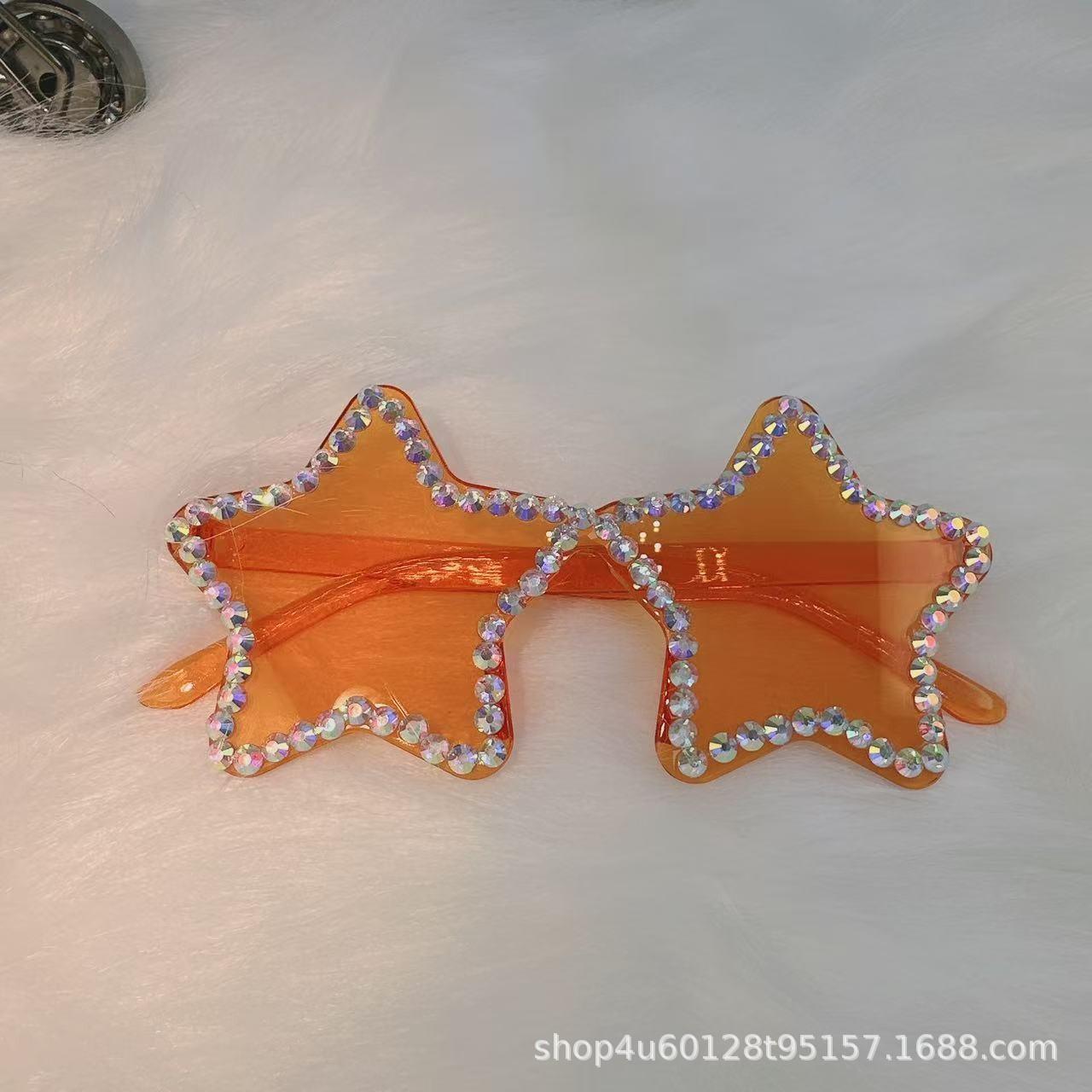 Fashion Love Sunglasses Personality Diamond-Encrusted Butterfly Stars Candy Ball Glasses With Pearl Letters помаранчевий
Fashion Love Sunglasses Personality Diamond-Encrusted Butterfly Stars Candy Ball Glasses With Pearl Letters помаранчевий
