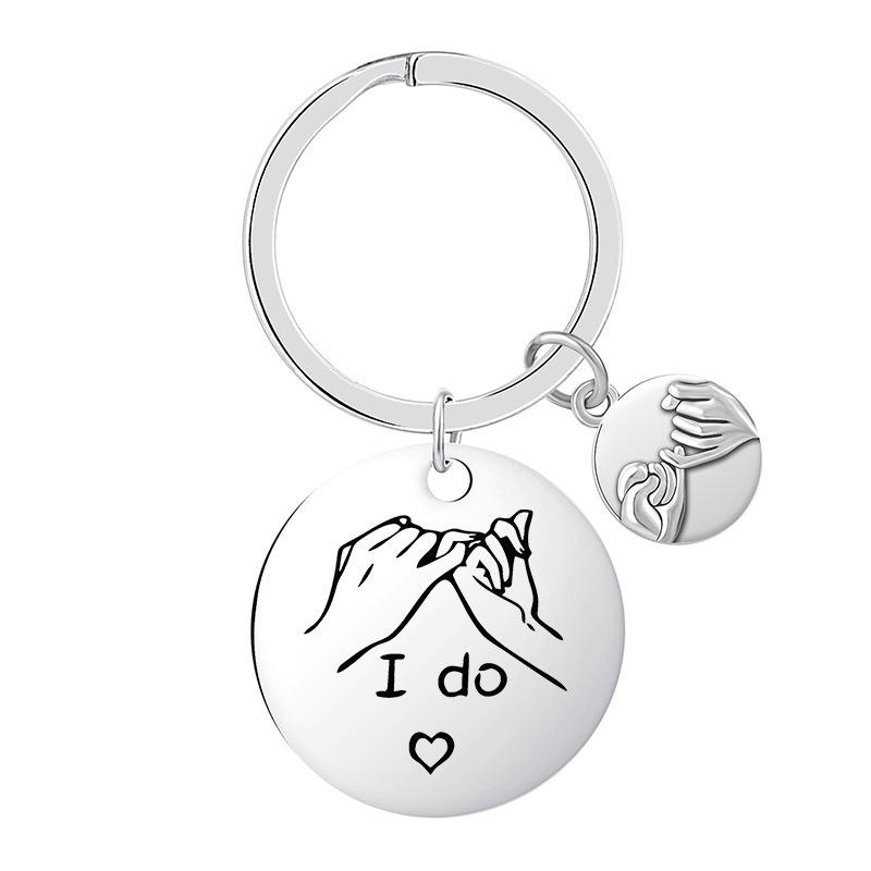 Best Friend Couple Pinky Promise Promise Stainless Steel Keychain Stainless Steel Keychain for Mothers Day and Fathers Day Backpack Bag Pendant 3*3CM
Best Friend Couple Pinky Promise Promise Stainless Steel Keychain Stainless Steel Keychain for Mothers Day and Fathers Day Backpack Bag Pendant 3*3CM