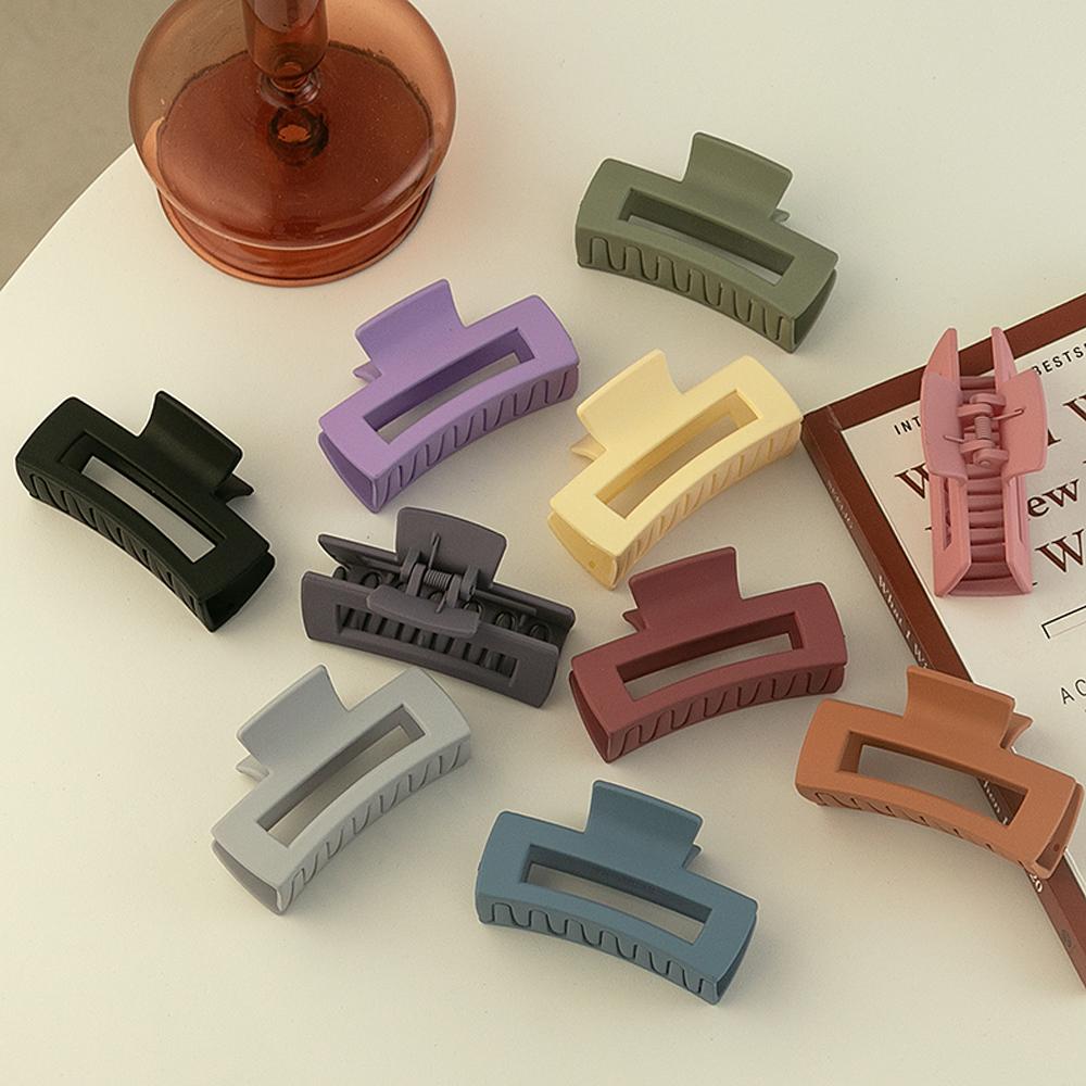Headwear Bathing Elegant Women Square Fashion Hair Claws Hair Clips Hair Accessories Crab Clips
Headwear Bathing Elegant Women Square Fashion Hair Claws Hair Clips Hair Accessories Crab Clips