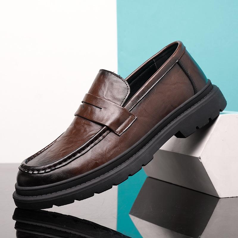 Leather Shoes Men s 2025 Casual Sleeve British Style Men s Shoes Hand Grab Trendy Men s Loafers 2025 38
Leather Shoes Men s 2025 Casual Sleeve British Style Men s Shoes Hand Grab Trendy Men s Loafers 2025 38