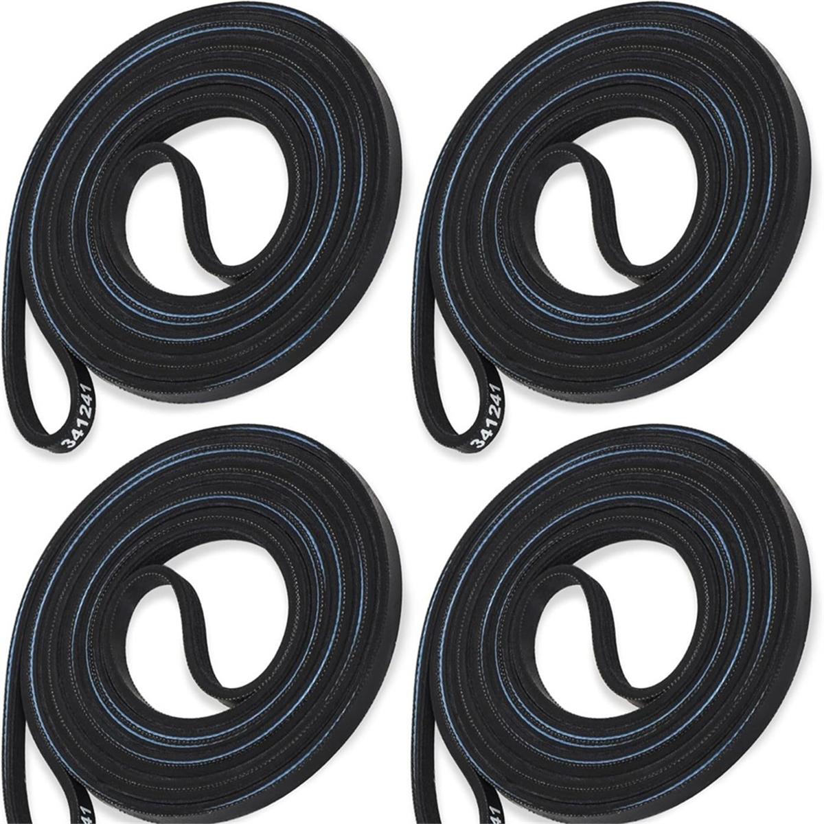 New 4pcs 341241 Dryer Drum Belt Compatible with for Dryers Replaces 8066065 AP2946843 W10127457 PS346995 China Mainland
New 4pcs 341241 Dryer Drum Belt Compatible with for Dryers Replaces 8066065 AP2946843 W10127457 PS346995 China Mainland