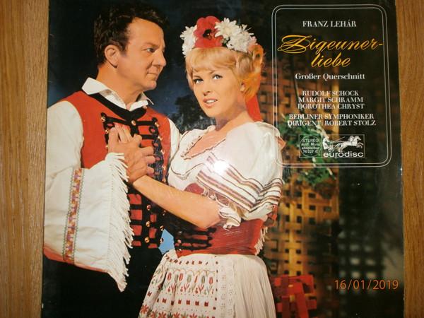 LP Record FRANZ LEHR MARGIT SCHRAMM RUDOLF Zigeunerliebe Groer Querschnitt 76227IE EURODISC Germany Classical Used
LP Record FRANZ LEHR MARGIT SCHRAMM RUDOLF Zigeunerliebe Groer Querschnitt 76227IE EURODISC Germany Classical Used