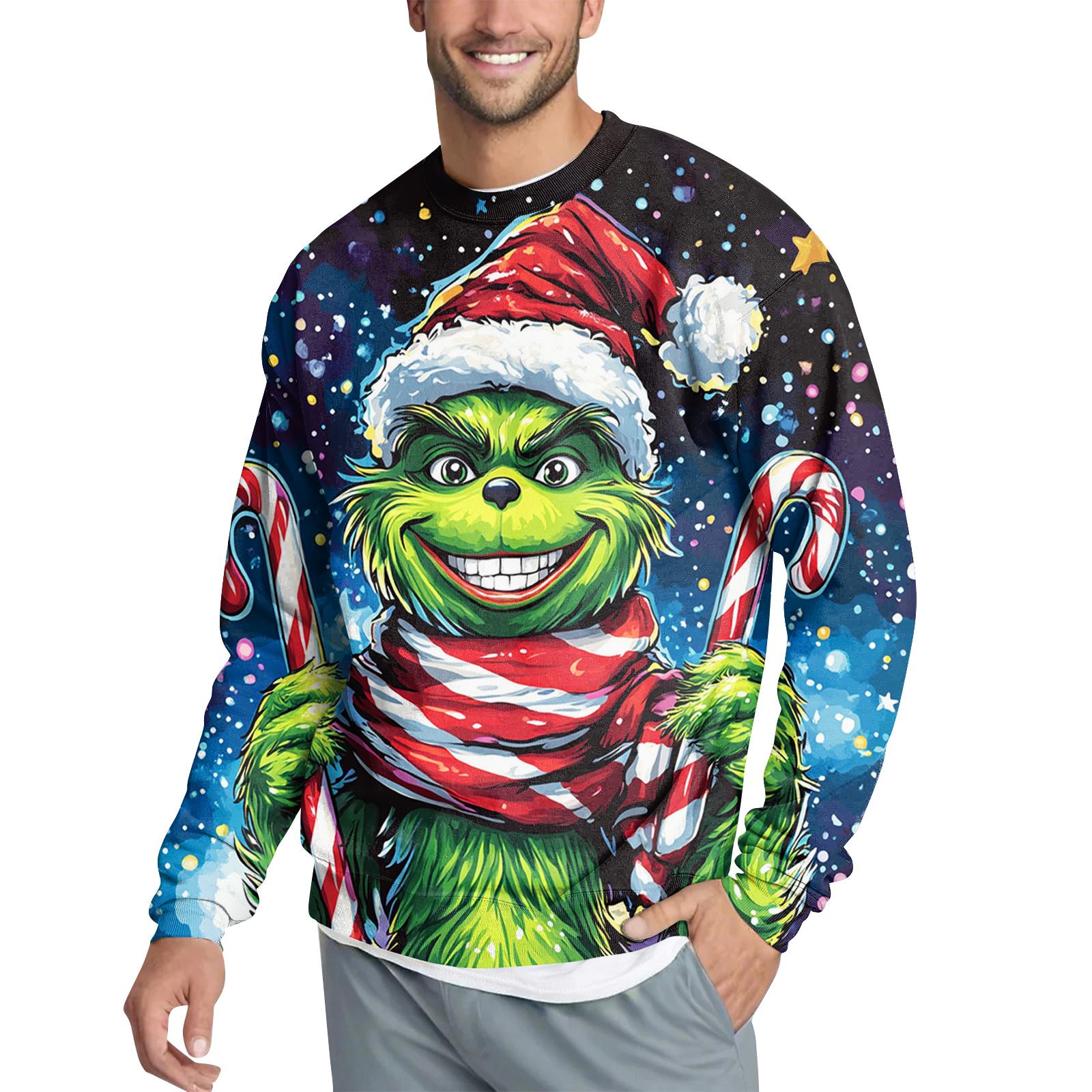 Мужской повседневный модный свитшот с принтом и круглым вырезом S красный
Мужской повседневный модный свитшот с принтом и круглым вырезом S красный