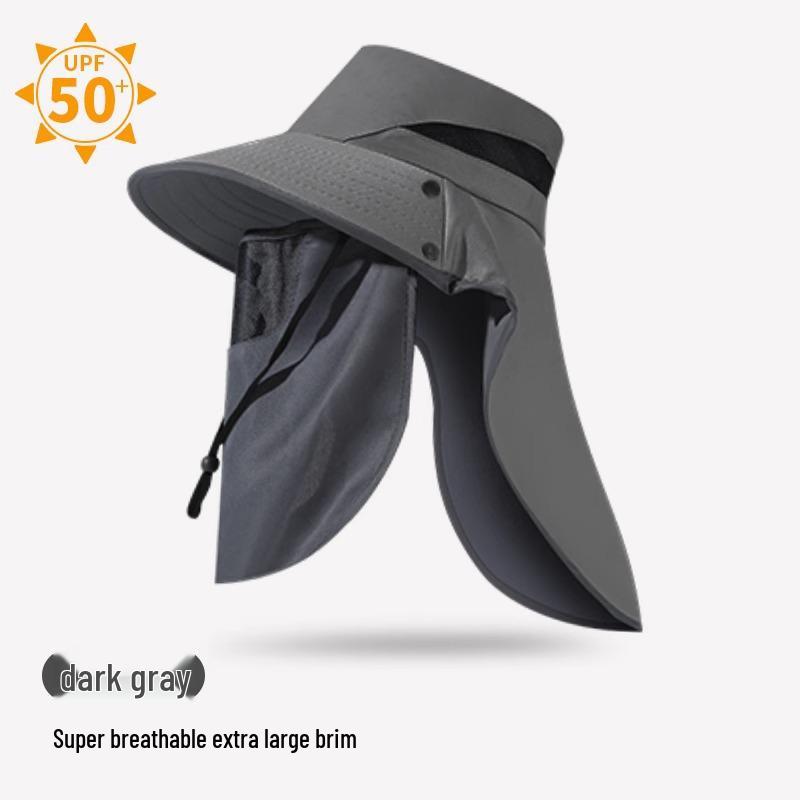 Men s Summer Wide Brim UV-Protection Sun Hat with Face Cover for Outdoor Travel and Fishing
Men s Summer Wide Brim UV-Protection Sun Hat with Face Cover for Outdoor Travel and Fishing