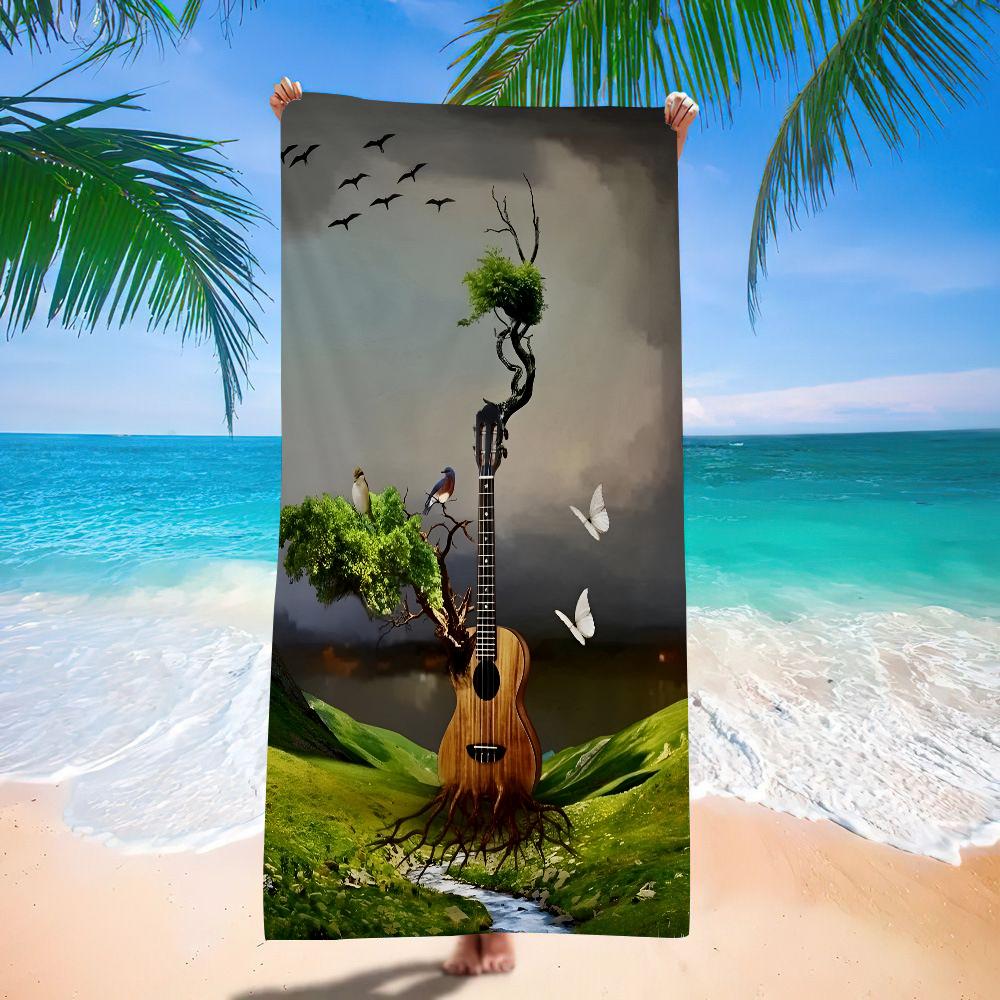 Guitar Collection VintageH. P. Lovecraft Cthulhu Microfiber Blanket Quick Drying Beach Towels Super Absorbent Pool Towel W40*H60(CM)
Guitar Collection VintageH. P. Lovecraft Cthulhu Microfiber Blanket Quick Drying Beach Towels Super Absorbent Pool Towel W40*H60(CM)